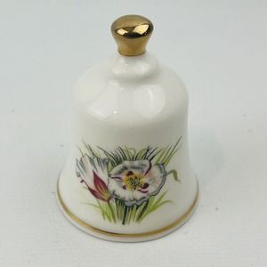 Danbury Mint Utah Sego Lily Official State Flower Bell‎ Collection